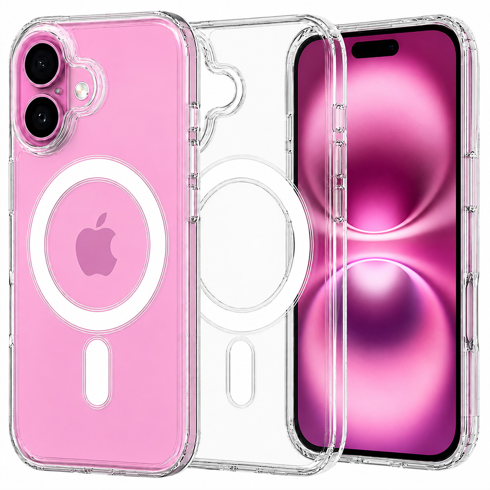 Techsuit MagSafe Pro iPhone 16 Plus Průhledný