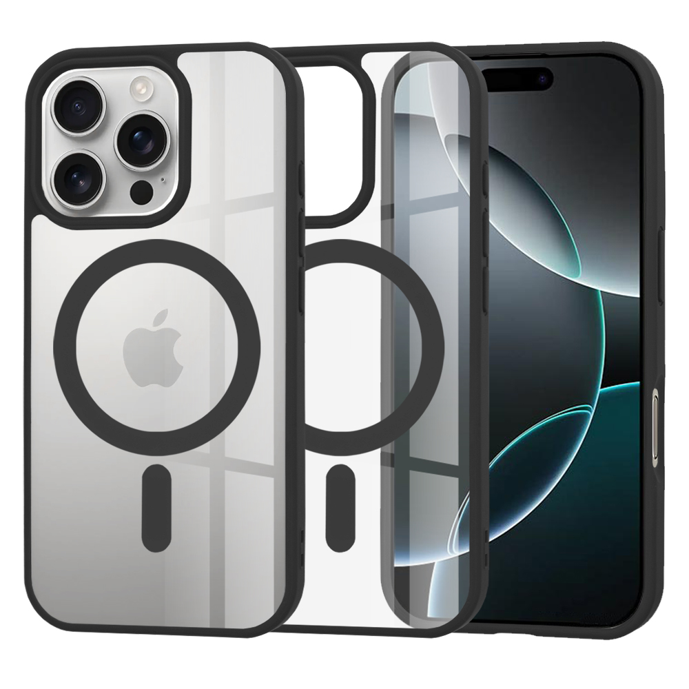 Techsuit MagSafe Pro pro iPhone 16 Pro Černá