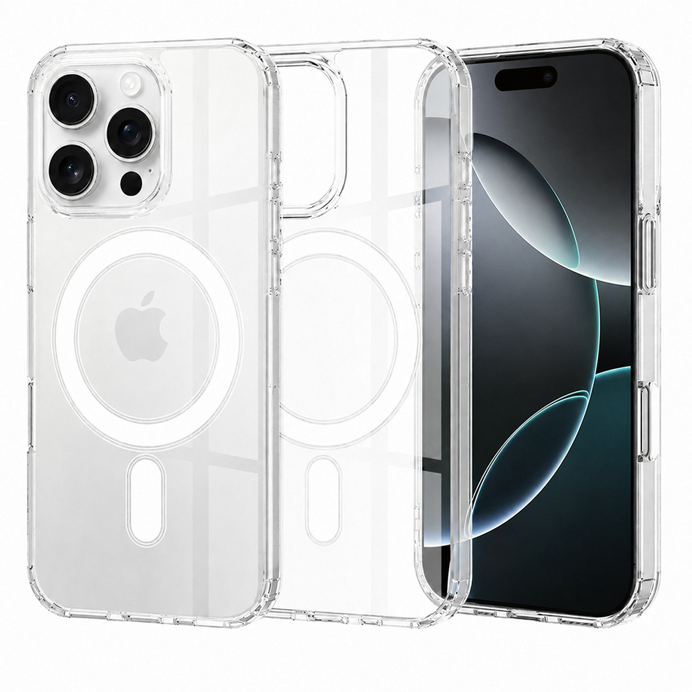 Techsuit MagSafe Pro iPhone 16 Pro Průhledný