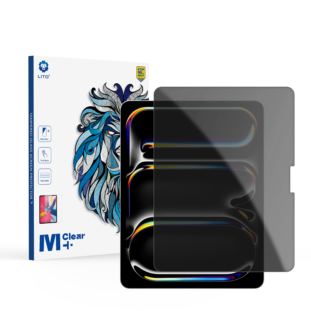 Lito 2.5D Privacy sklo pro iPad Pro 13 Air 13