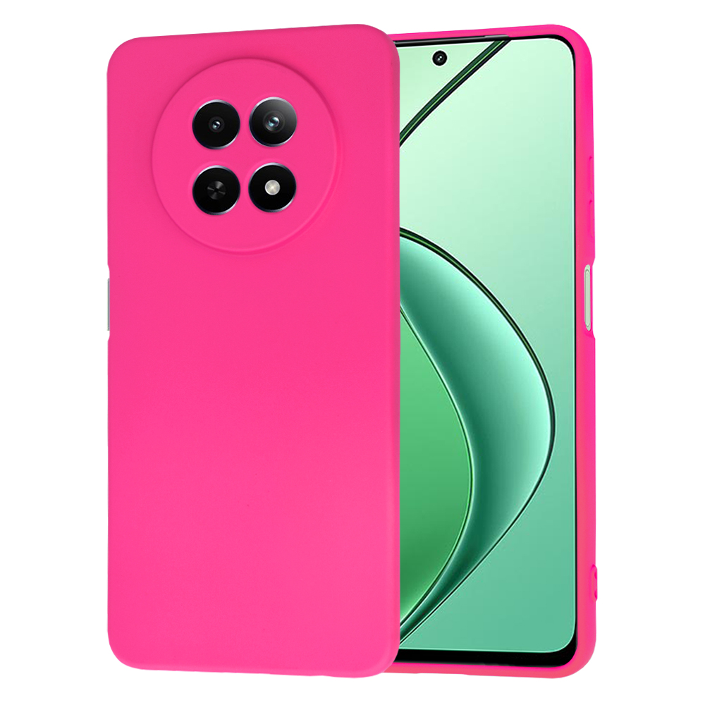 Techsuit MěkkýFlex Realme 12 12x Sytě růžová