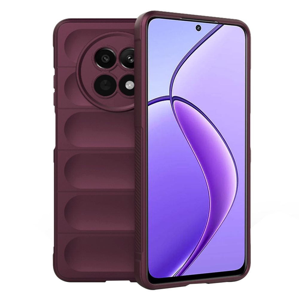 Techsuit Kouzelný štít Realme 12 12x Bordó