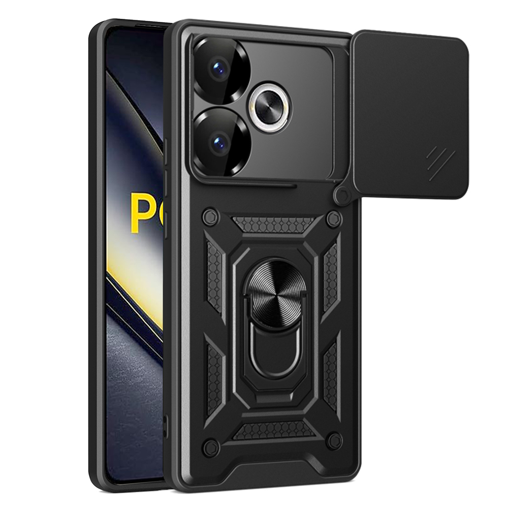 Techsuit CamShield Series Xiaomi Poco F6 Černá
