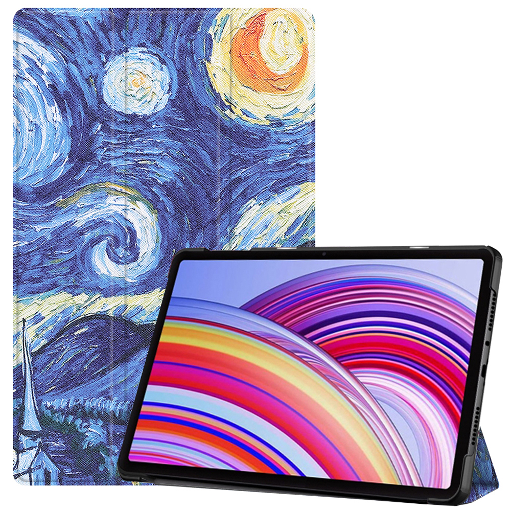 Techsuit FoldPro pro Xiaomi Redmi Pad Pro Poco Pad Starry Night