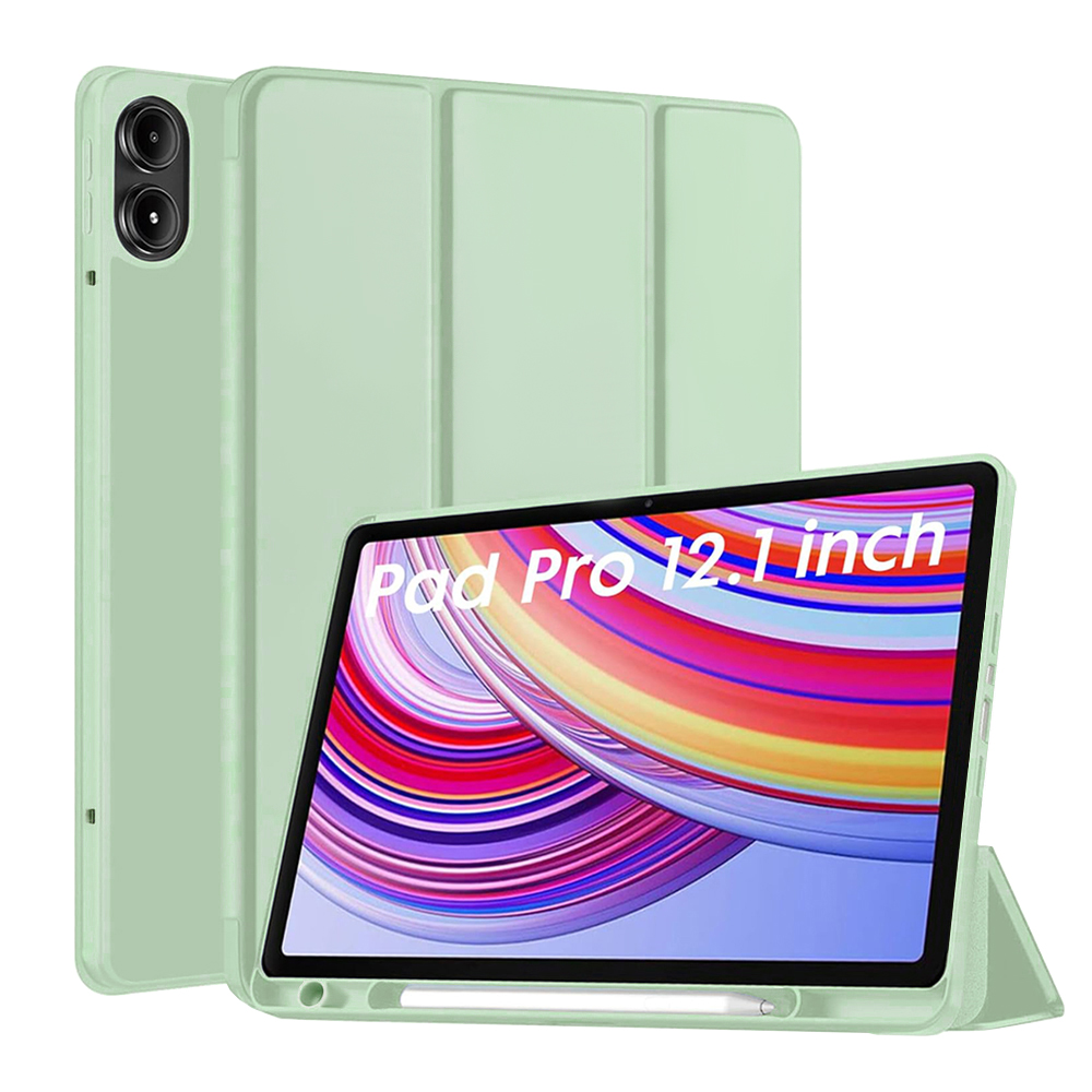 Techsuit Flex Trifold s držákem pera Redmi Pad Pro Matcha zelená