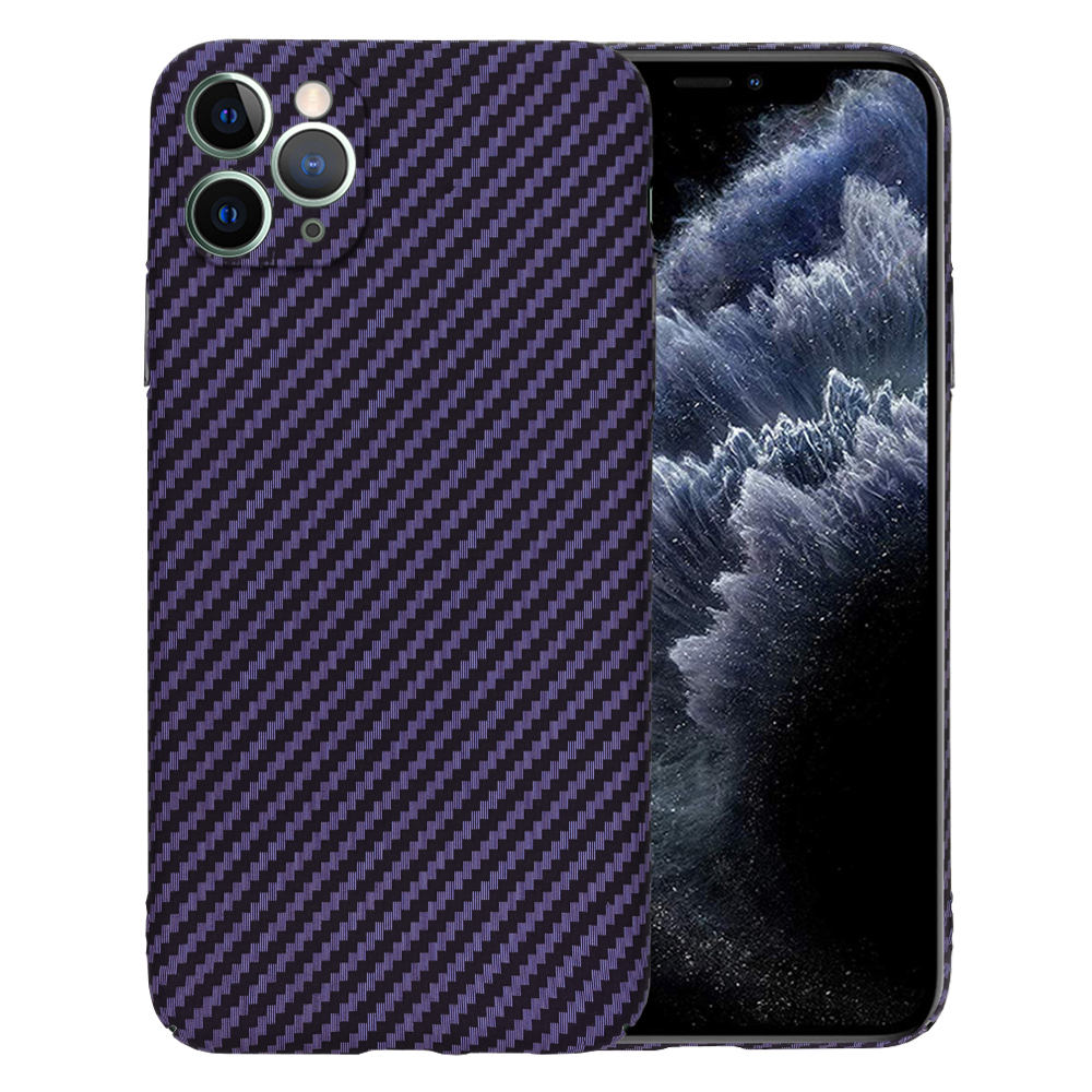 Techsuit Carbonite FiberShell iPhone 11 Pro Max Fialový