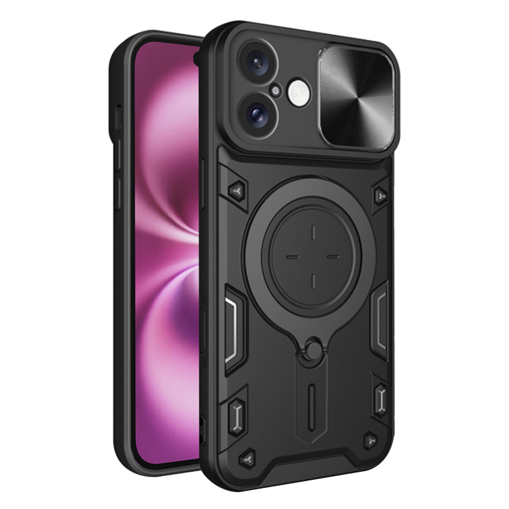 Techsuit CamGuard Pro pouzdro iPhone 16 Plus černá