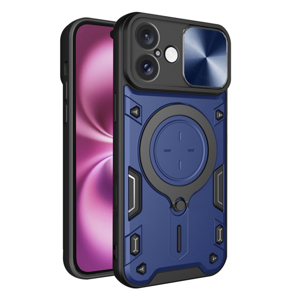 Techsuit CamGuard Pro iPhone 16 Plus Modrý