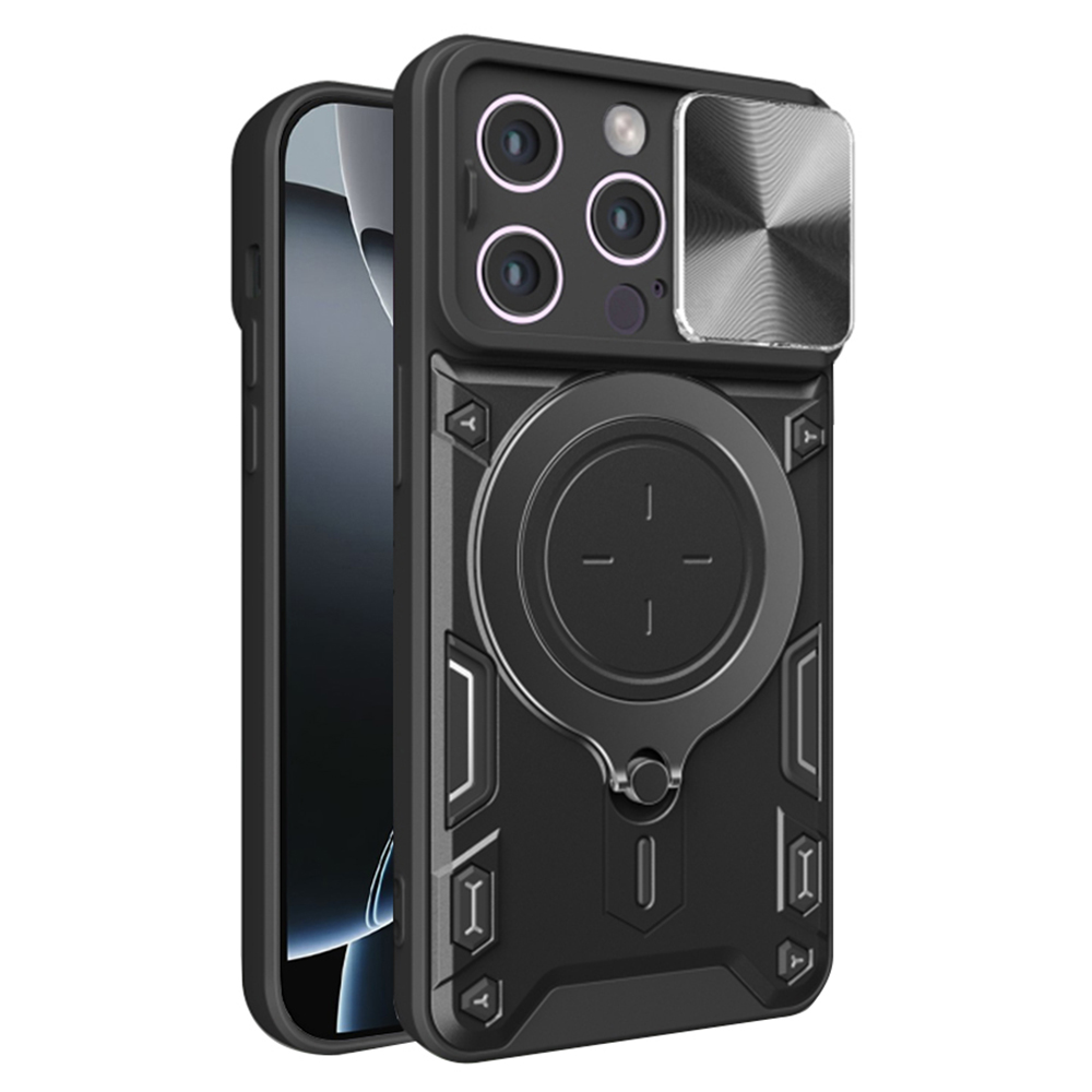 Techsuit CamGuard Pro iPhone 16 Pro černý