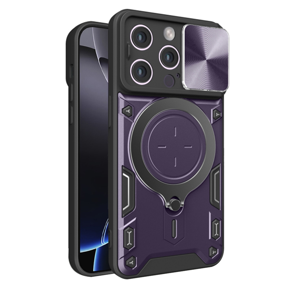 Techsuit CamGuard Pro iPhone 16 Pro Max Fialová