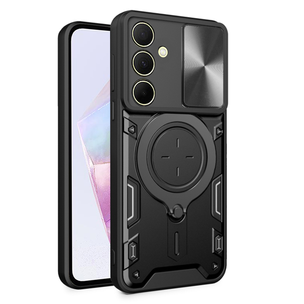 Techsuit CamGuard Pro kryt Samsung Galaxy A35 5G černý