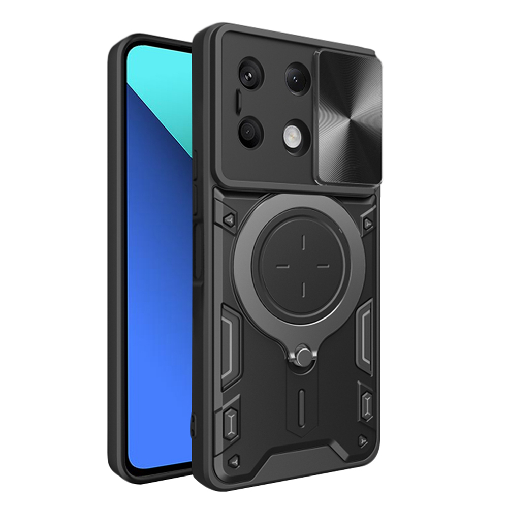 Techsuit CamGuard Pro Xiaomi Redmi Note 13 4G Černá