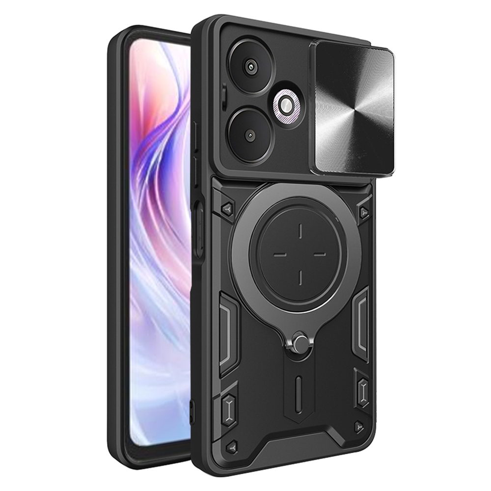 Techsuit CamGuard Pro Xiaomi Redmi 13C 5G Černá
