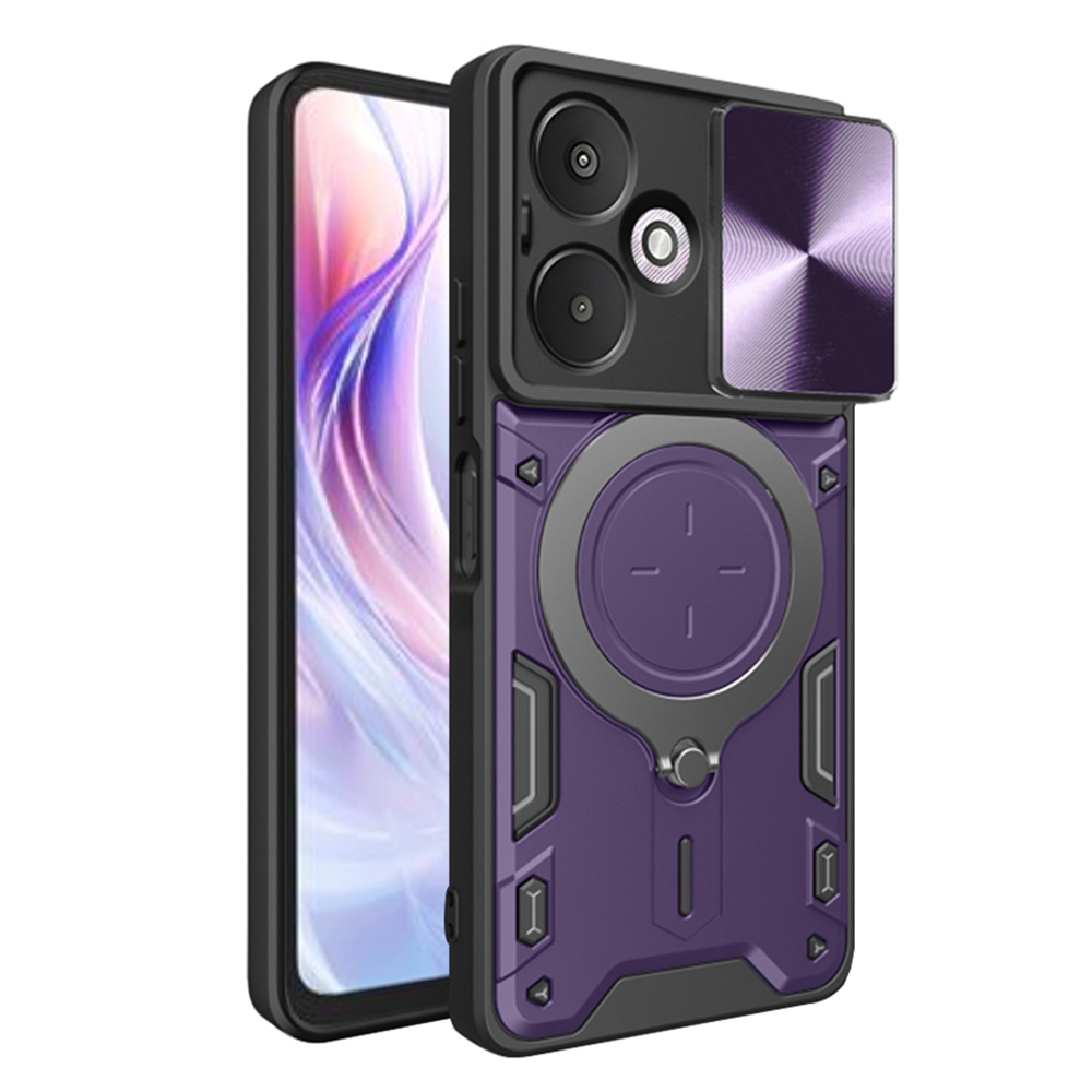 Techsuit CamGuard Pro Xiaomi Redmi 13C 5G Fialová
