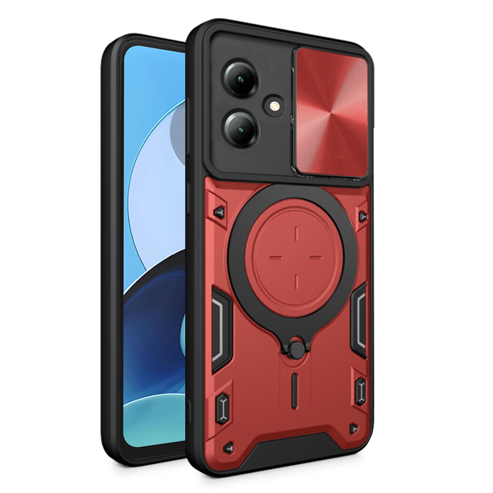Techsuit CamGuard Pro Motorola Moto G14 Červený