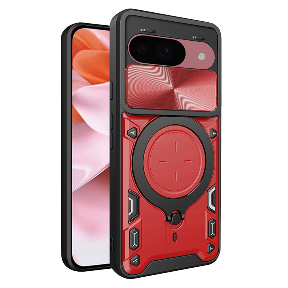 Techsuit CamGuard Pro Google Pixel 9 9 Pro Červený