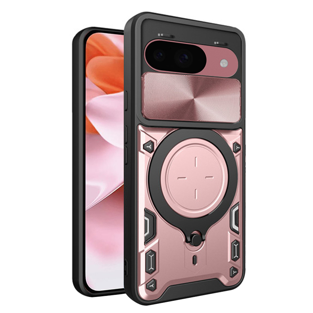 Techsuit CamGuard Pro Google Pixel 9 9 Pro Růžové zlato