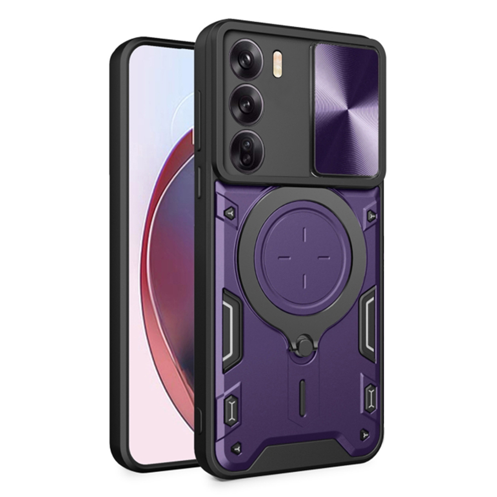Techsuit CamGuard Pro Oppo Reno12 Fialová