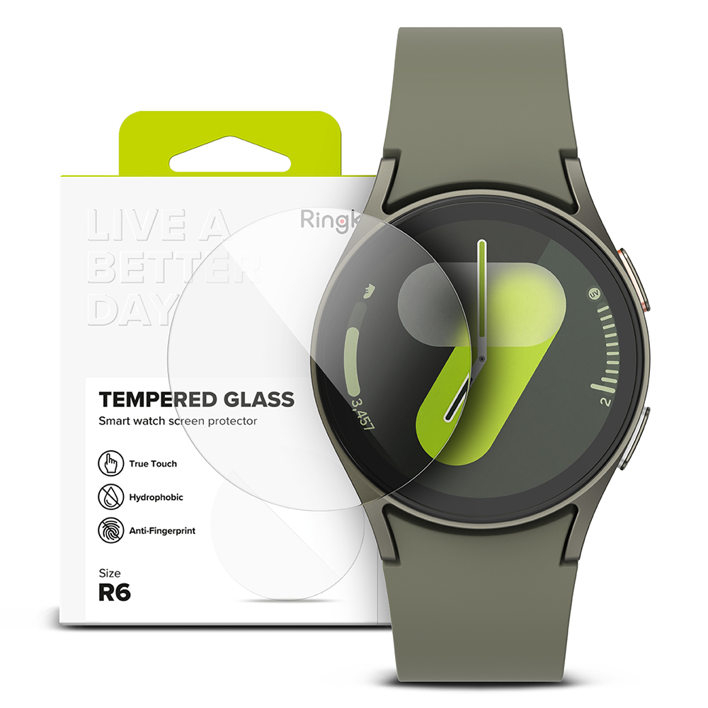 Ringke Tempered Glass R6 4ks Galaxy Watch7 44mm průhledné