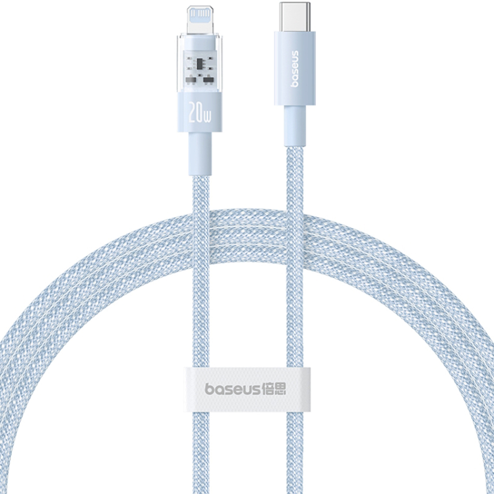 Baseus Kabel USB-C na Lightning 20W 2m Galaxy Blue