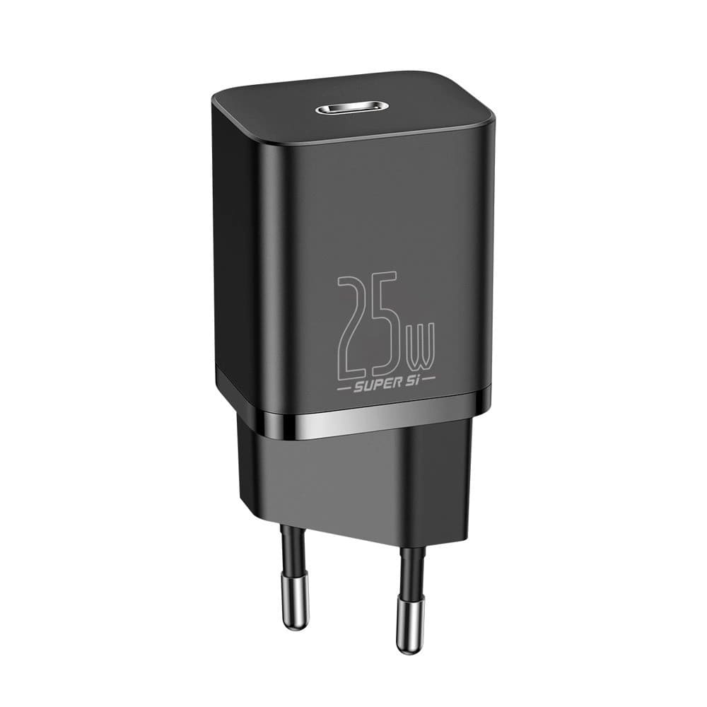 Baseus Wall Charger Super Si 1C CCSP020101 Type C 25W Černá
