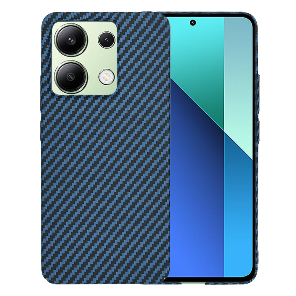 Techsuit Carbonite FiberShell Xiaomi Redmi Note 13 4G Cyan