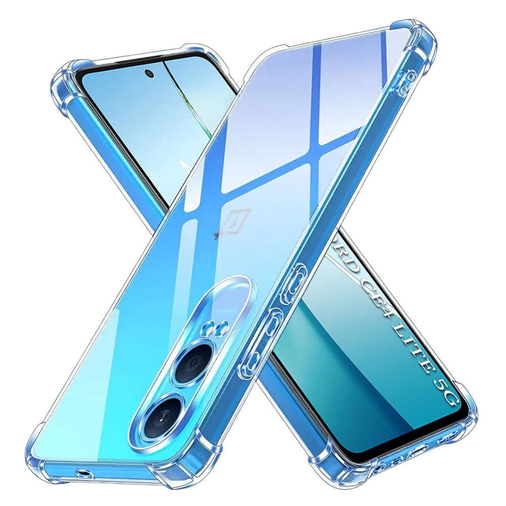 Techsuit Nárazuvzdorný Průhledný Silikon OnePlus Nord CE4 Lite Clear