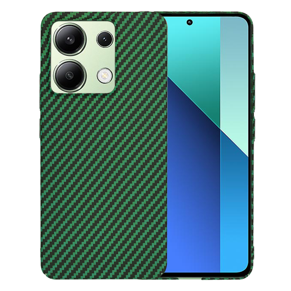 Techsuit Carbonite kryt Xiaomi RedmiNote13 zelená