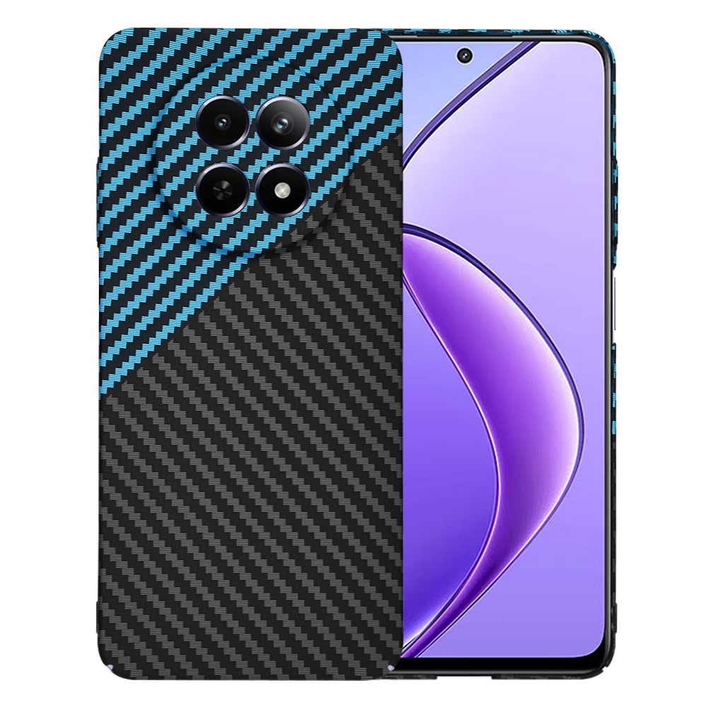 Techsuit Carbonite FiberShell obal Realme 12 12x Blue Pulse