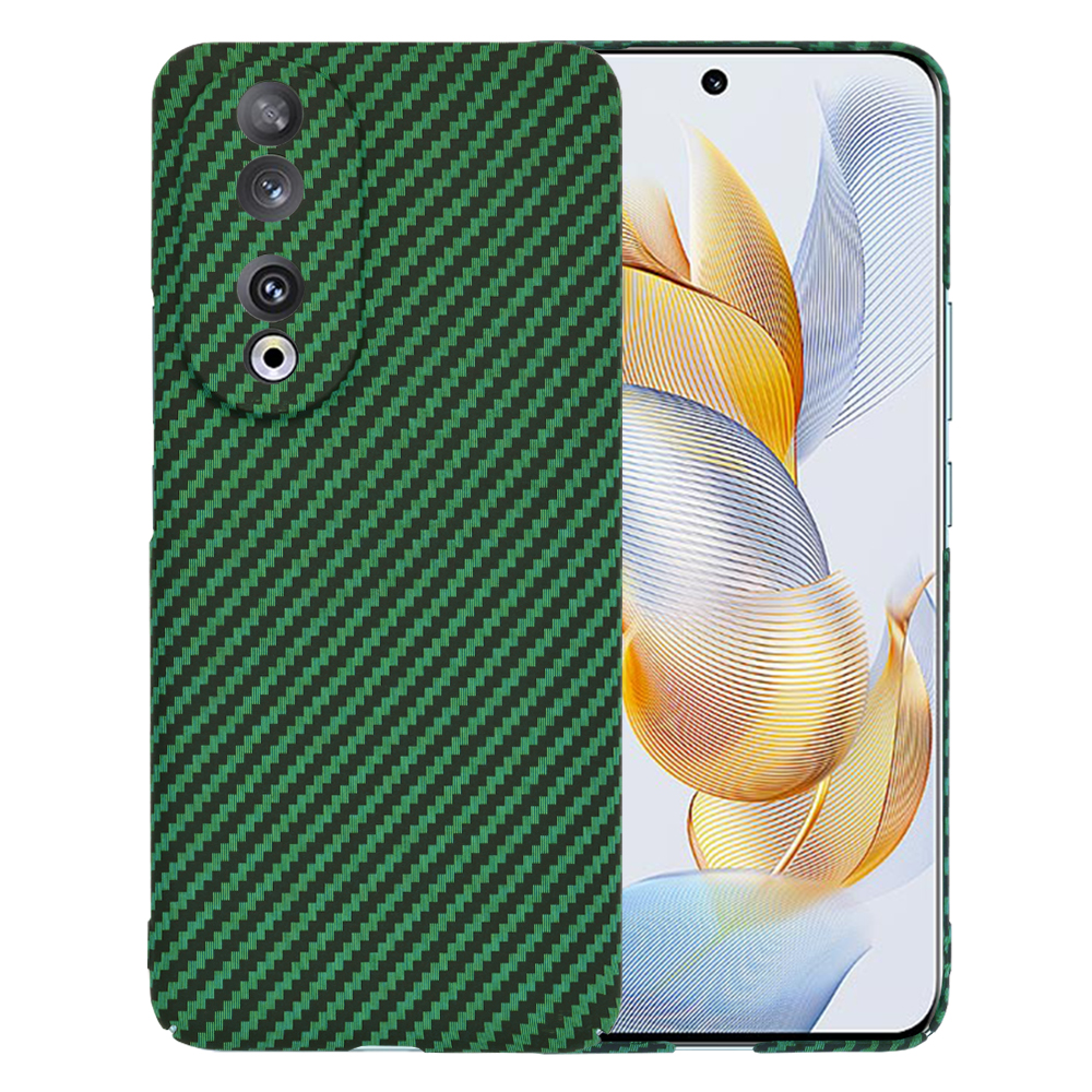 Techsuit Carbonite FiberShell kryt pro Honor 90 zelený