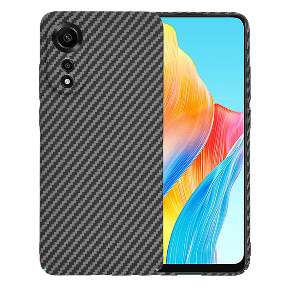 Techsuit Carbonite FiberShell pro Oppo A78 4G Černá