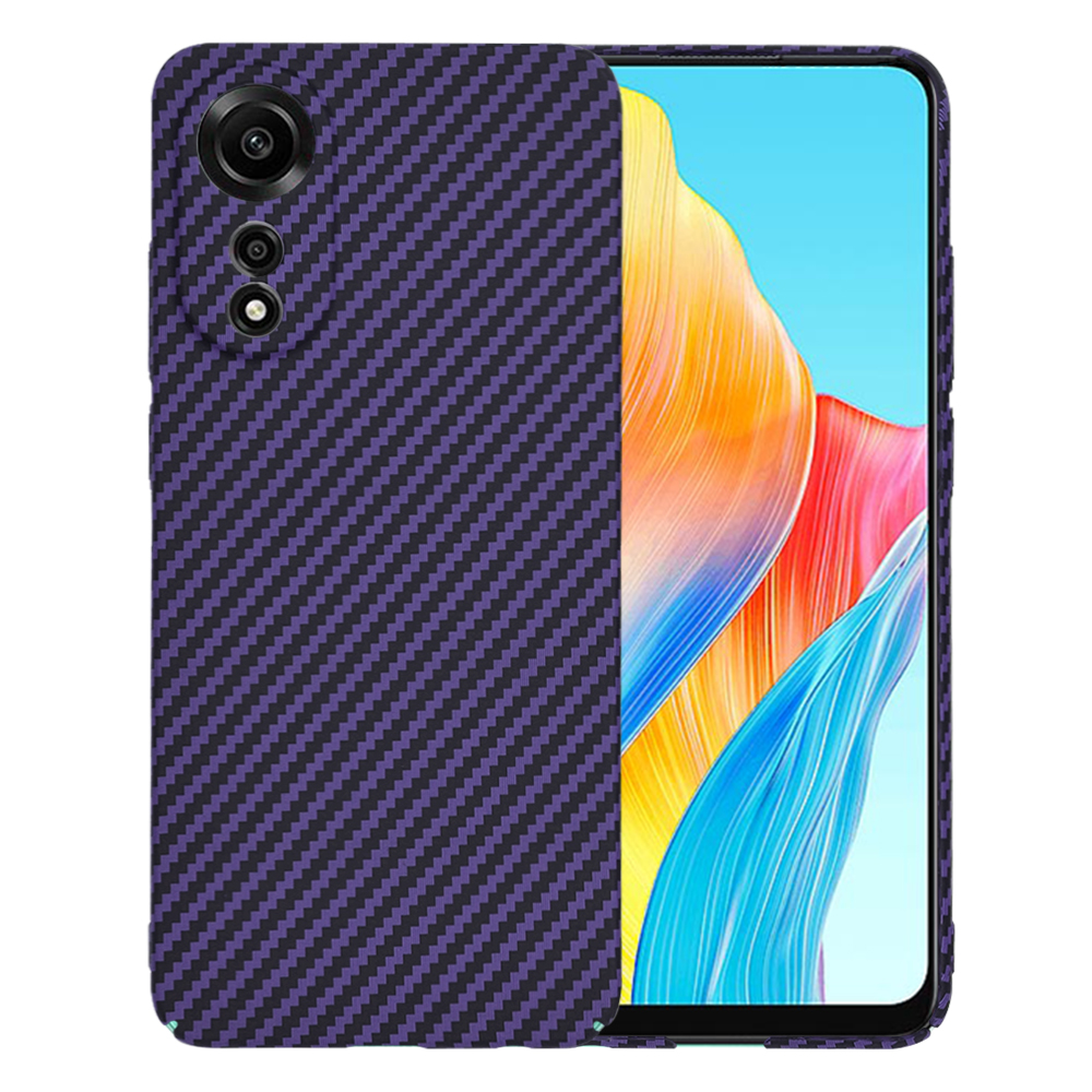 Techsuit Carbonite FiberShell pouzdro Oppo A78 4G Purple