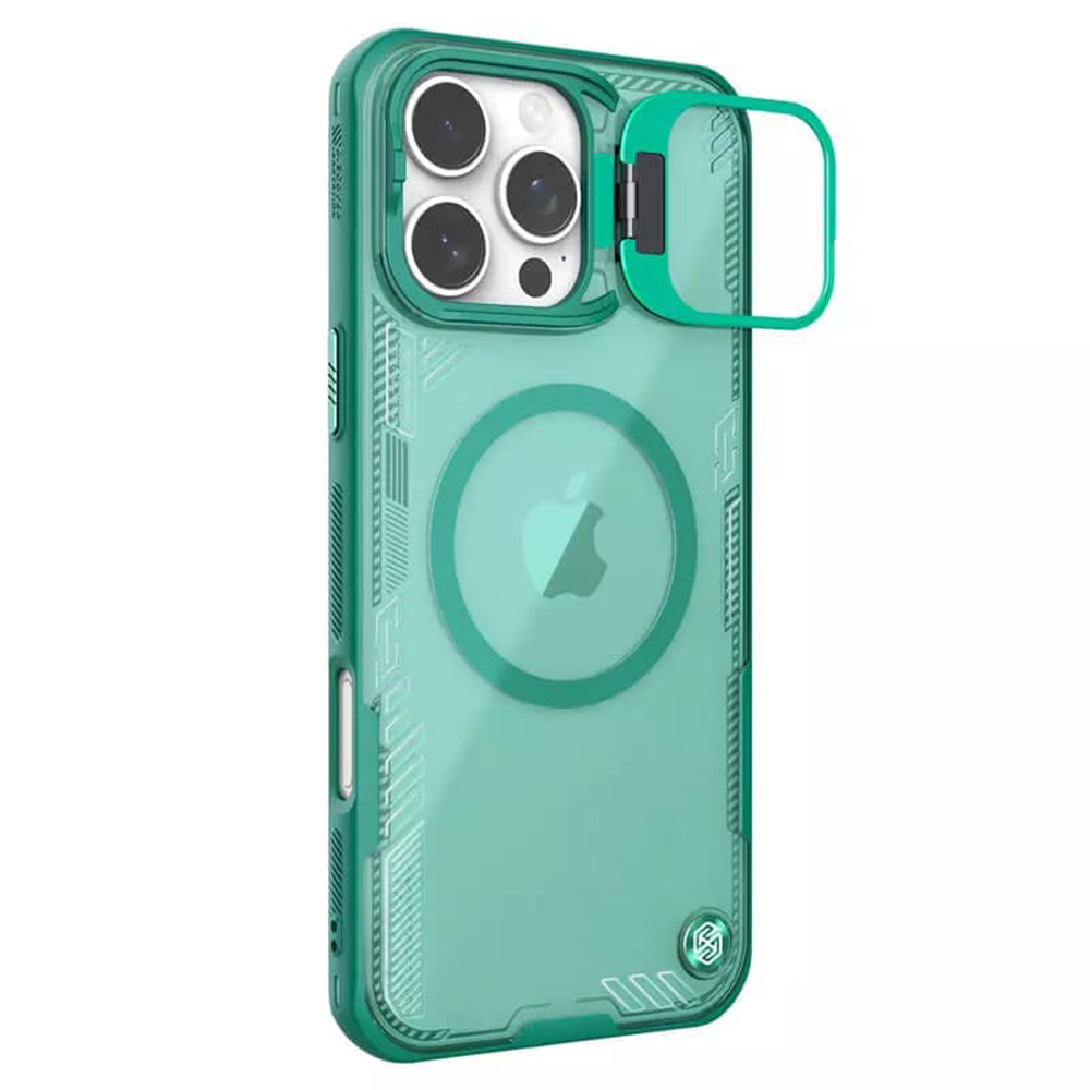 Nillkin Iceblade Prop Magnetic iPhone 16 Pro s výřezem Green