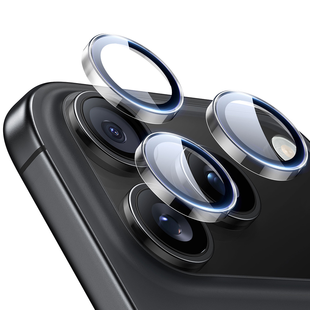 ESR Armorite ochranné kryty na čočky iPhone 14 Pro Max 15 Pro Max 16 Pro Max 17 Pro Max průhledné