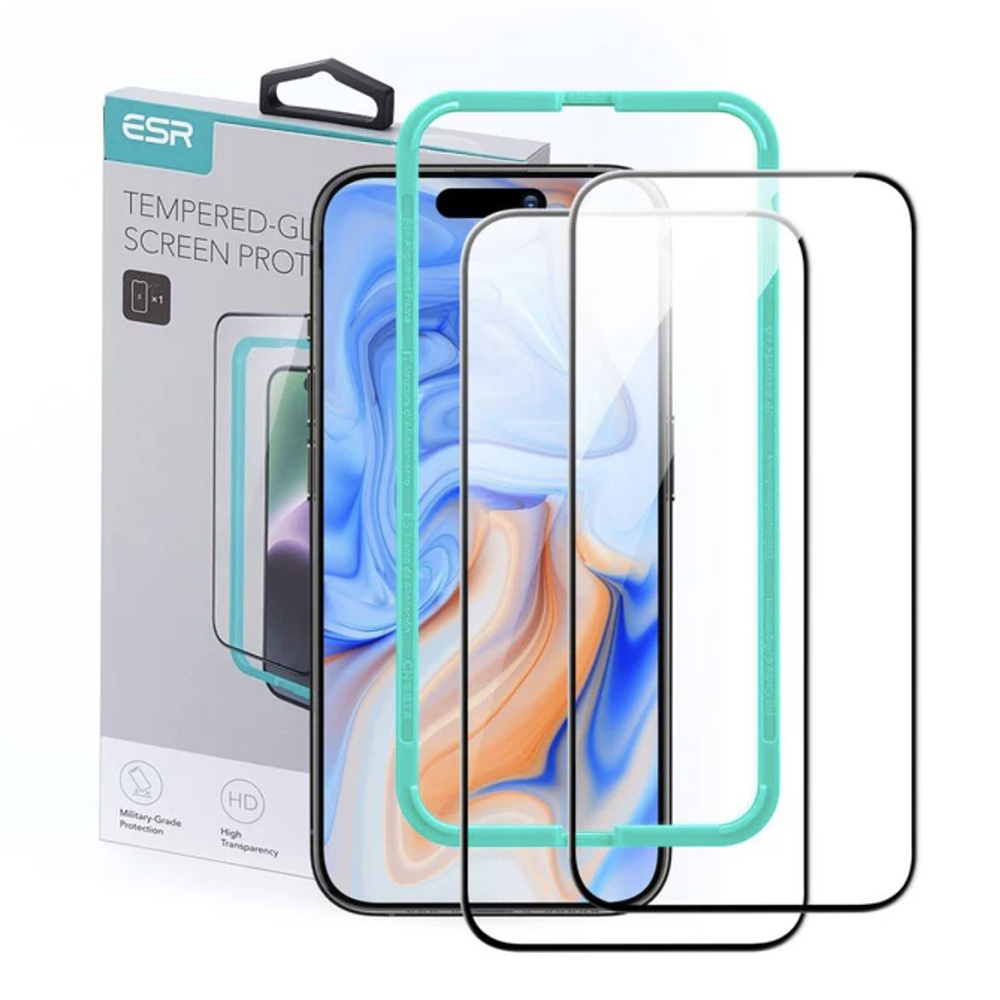 ESR Tempered Glass (2 kusy) iPhone 16 Pro Max průhledný