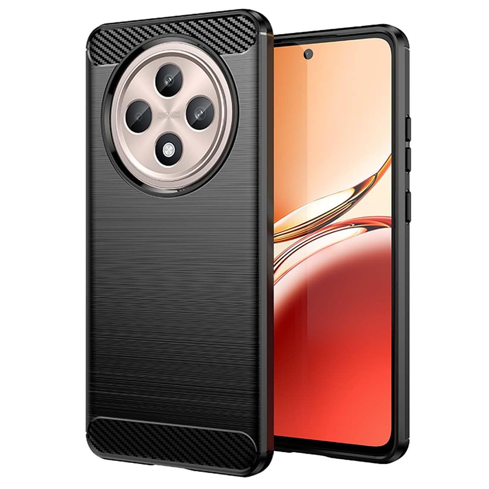 Techsuit silikonové pouzdro pro Oppo Reno12 F Reno12 FS černé