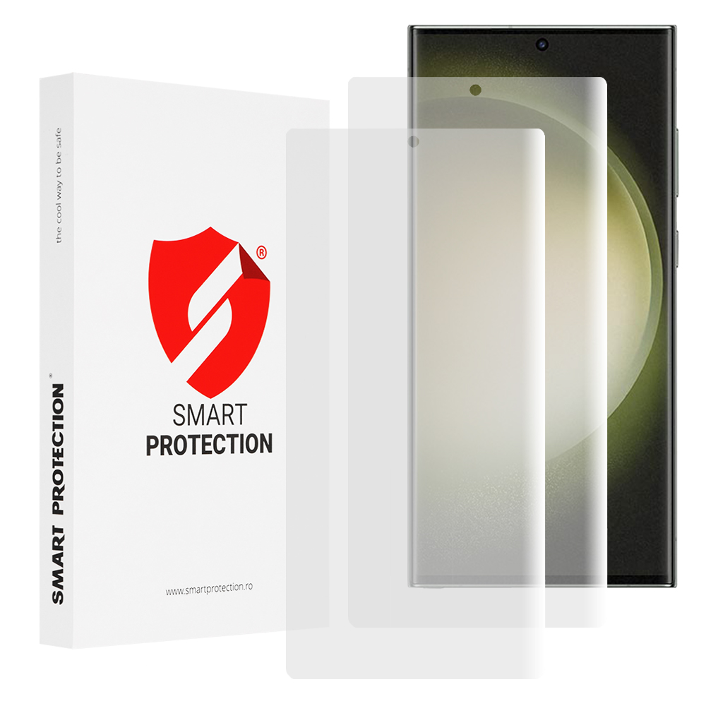 Ochrana displeje Premium Classic 2 ks Samsung Galaxy S23 Ultra čirá