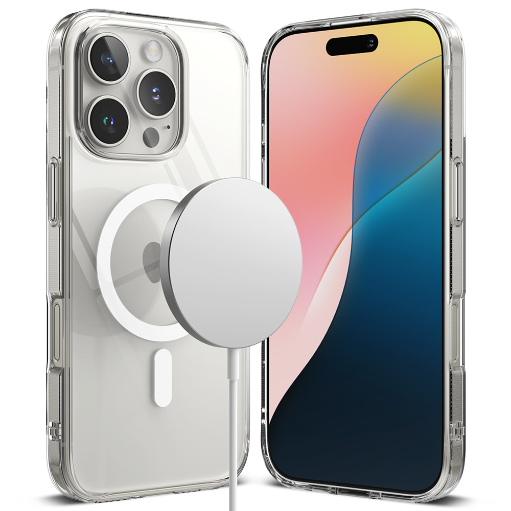 Kryt Ringke Fusion MagSafe pro iPhone 16 Pro Max čirý