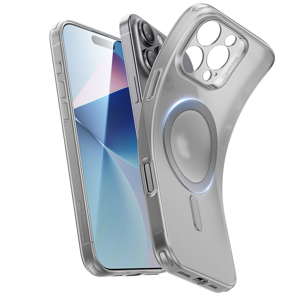 ESR Zero HaloLock pro iPhone 16 Pro Max v matně šedé
