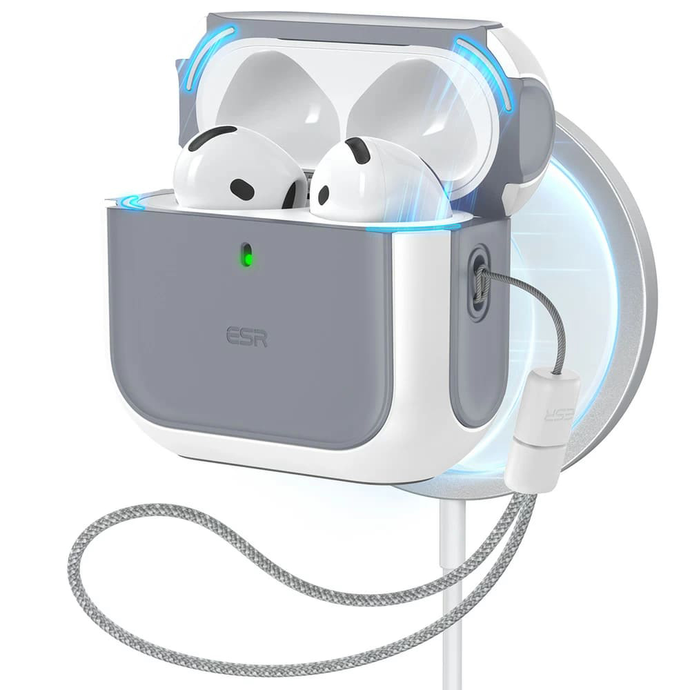 ESR Orbit Hybrid HaloLock pro Apple AirPods 4 bílá