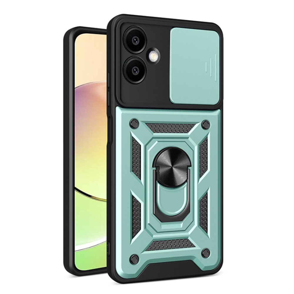 Techsuit CamShield Series pro Samsung Galaxy A06 zelený