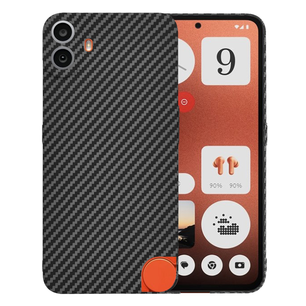 Telefon Nothing CMF Phone 1 černý Techsuit Carbonite FiberShell