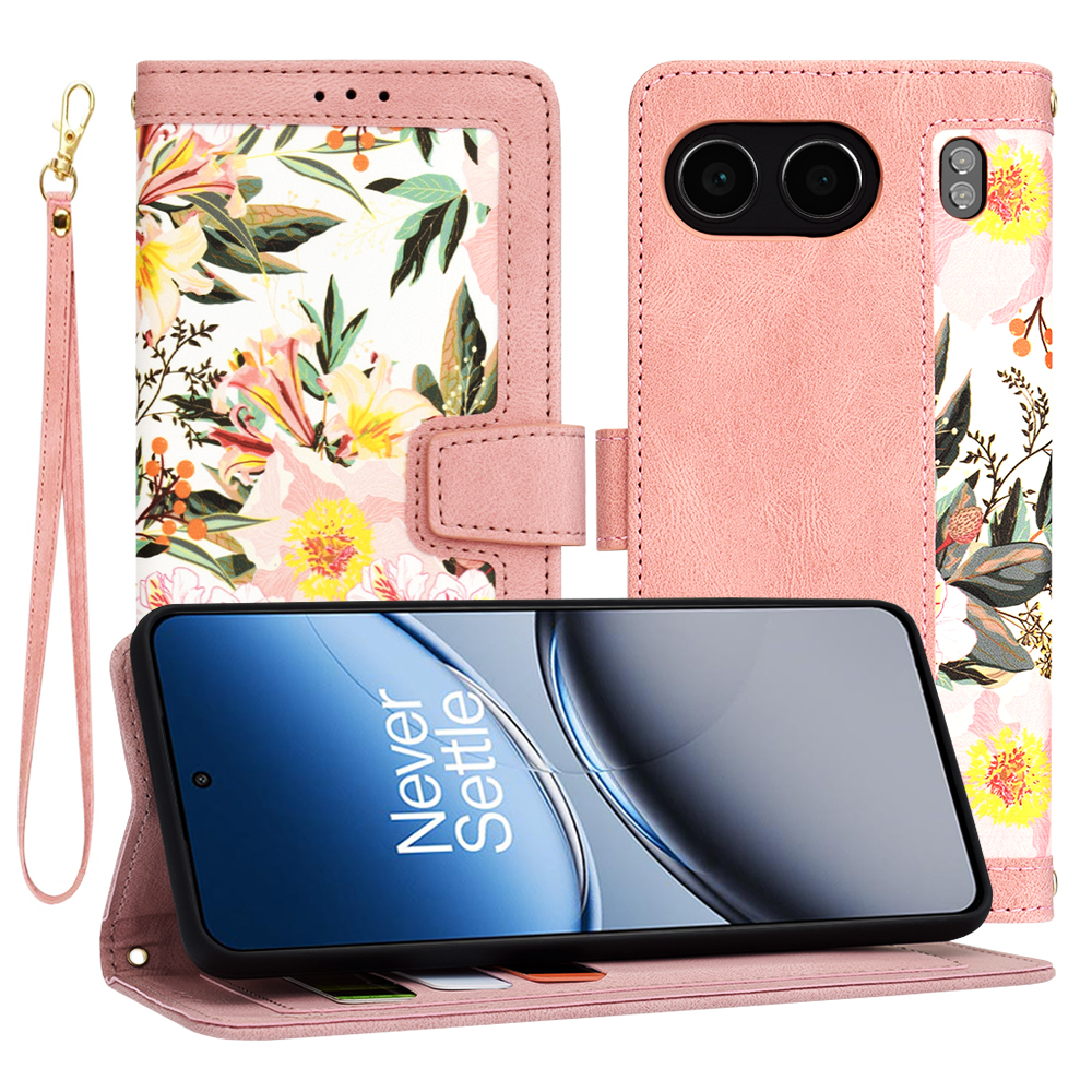 Pouzdro Techsuit FlipCraft pro OnePlus Nord 4 růžové Sweetheart
