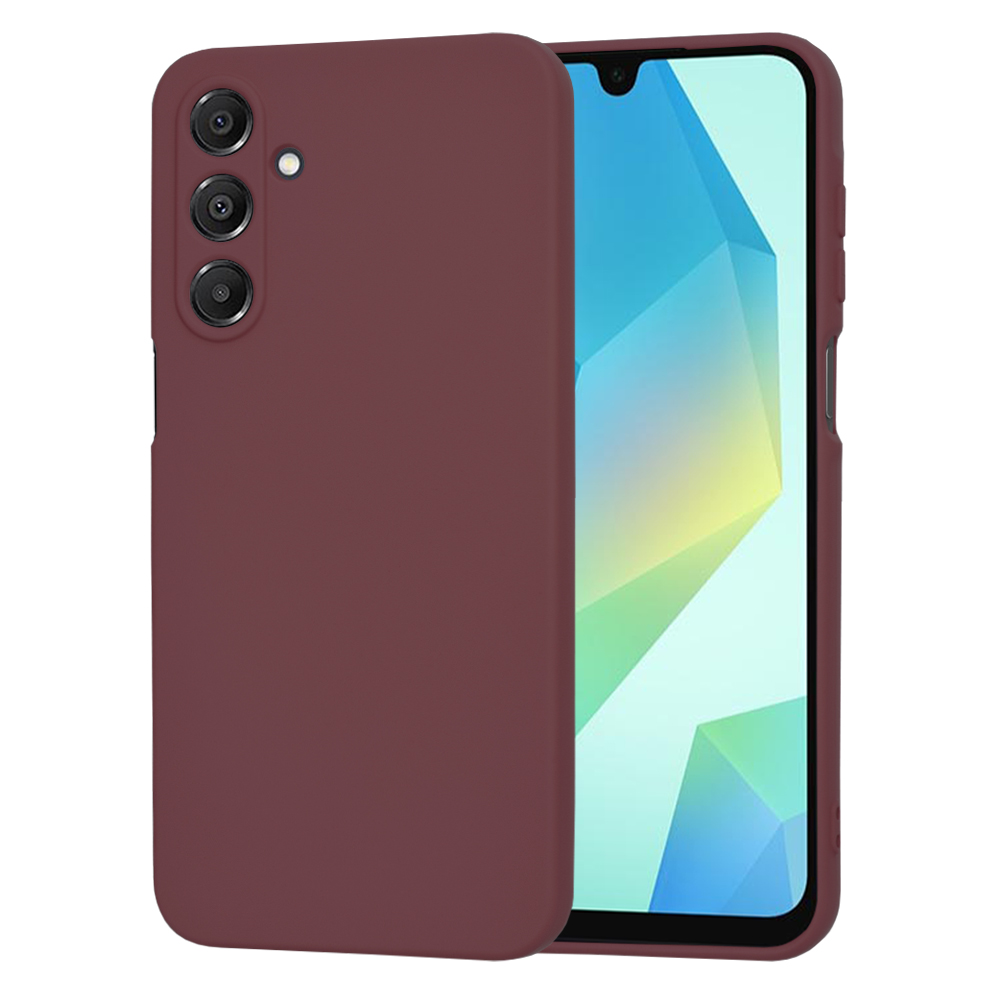Techsuit SoftFlex pro Samsung Galaxy A16 4G/A16 5G švestkově červená