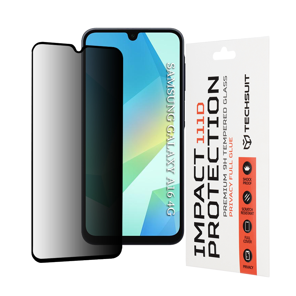 Techsuit 111D Privacy Full Glue pro Samsung Galaxy A16 A17 černá