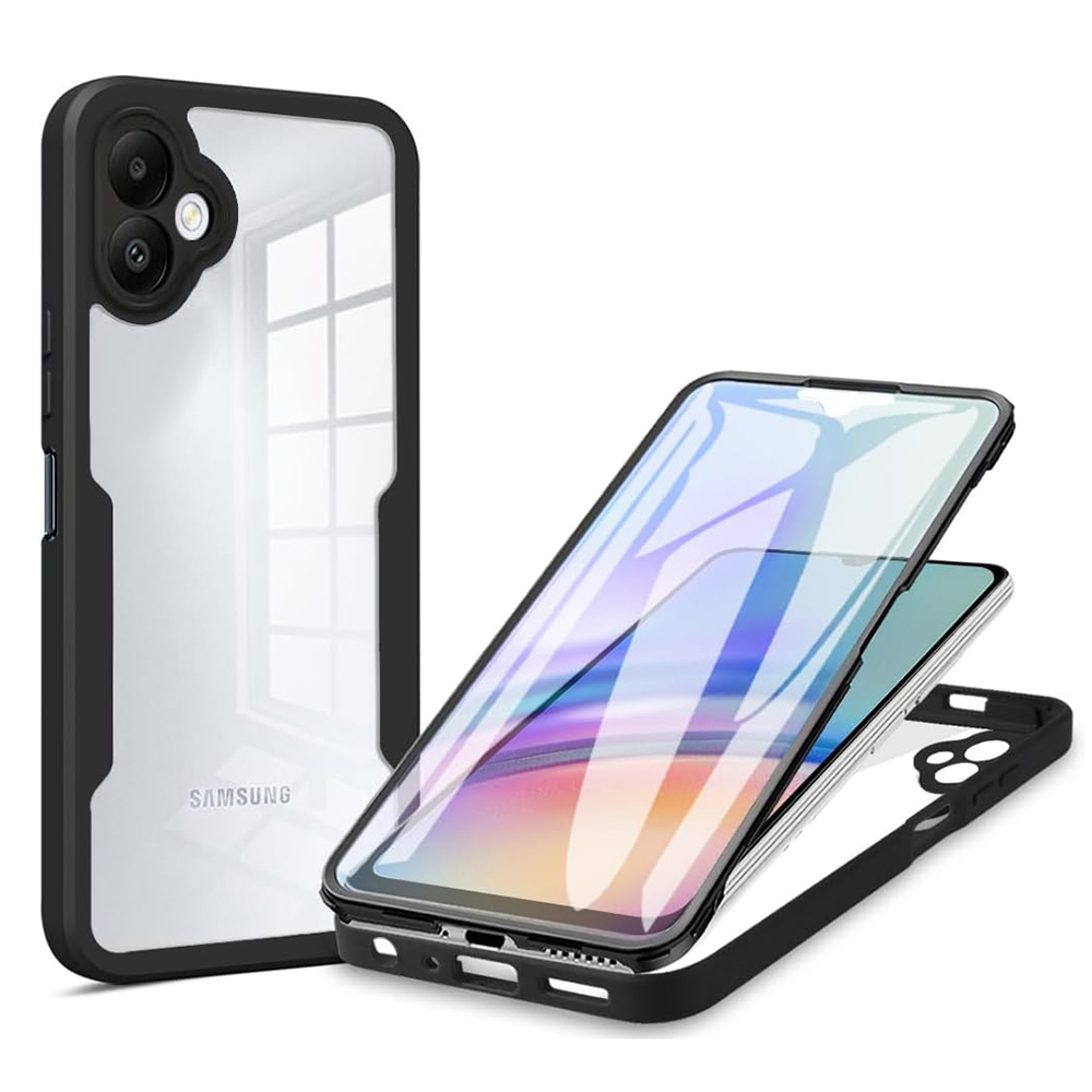 Techsuit ColorVerse 360 Series Ochranné sklo Samsung Galaxy A06 Černá