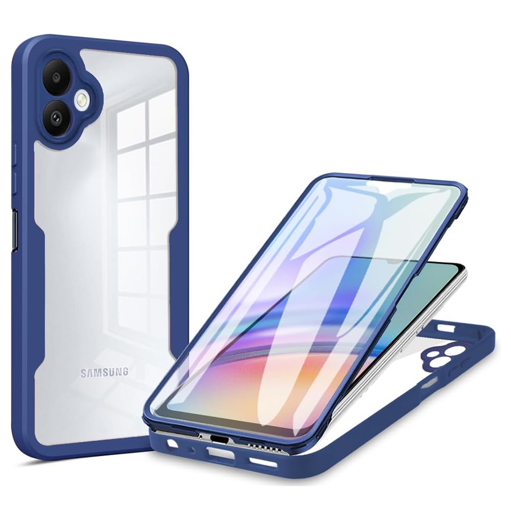 Techsuit ColorVerse 360 Series + Ochranná fólie Samsung Galaxy A06 Modrá
