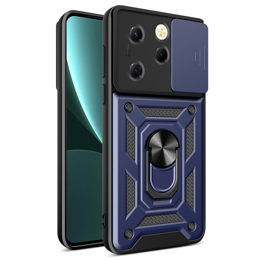 Techsuit CamShield Series pro Infinix Hot 40 40 Pro Tecno Spark 20 Pro modrá