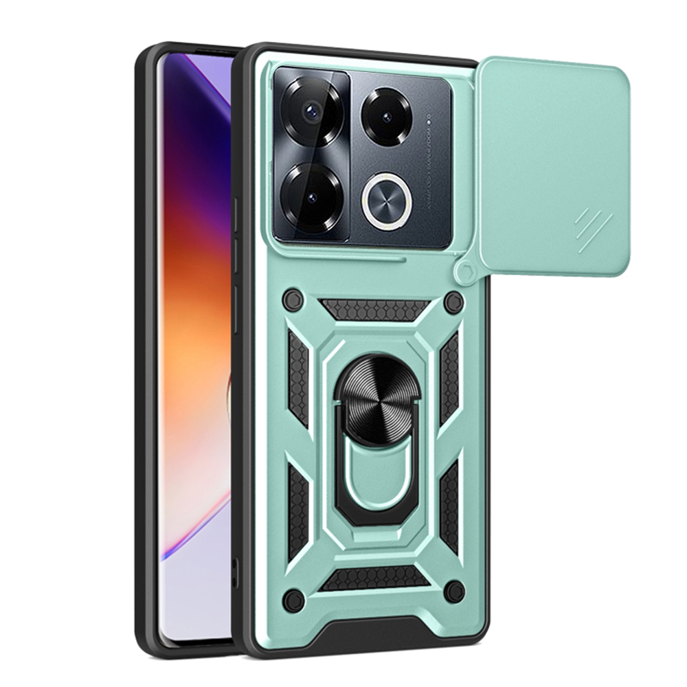 Techsuit CamShield Series pouzdro pro Infinix Note 40 Pro+ zelené