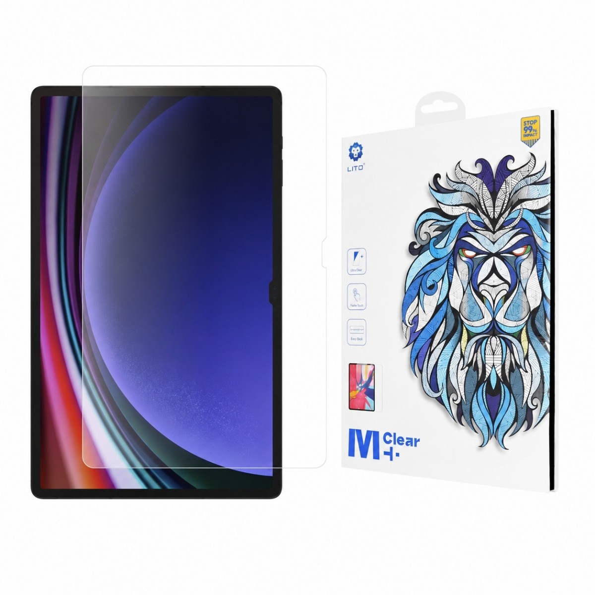 Lito 2.5D Classic Glass Samsung Galaxy Tab S9 Ultra S10 Ultra čiré sklo